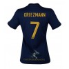 Officiële Voetbalshirt Frankrijk Antoine Griezmann 7 Thuis WK 2022 - Dames